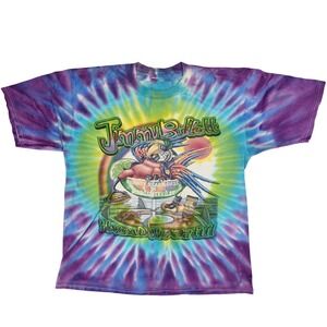 Vintage 1997 Jimmy Buffett Havana Daydreamin Tour Tie Dye Shirt XL